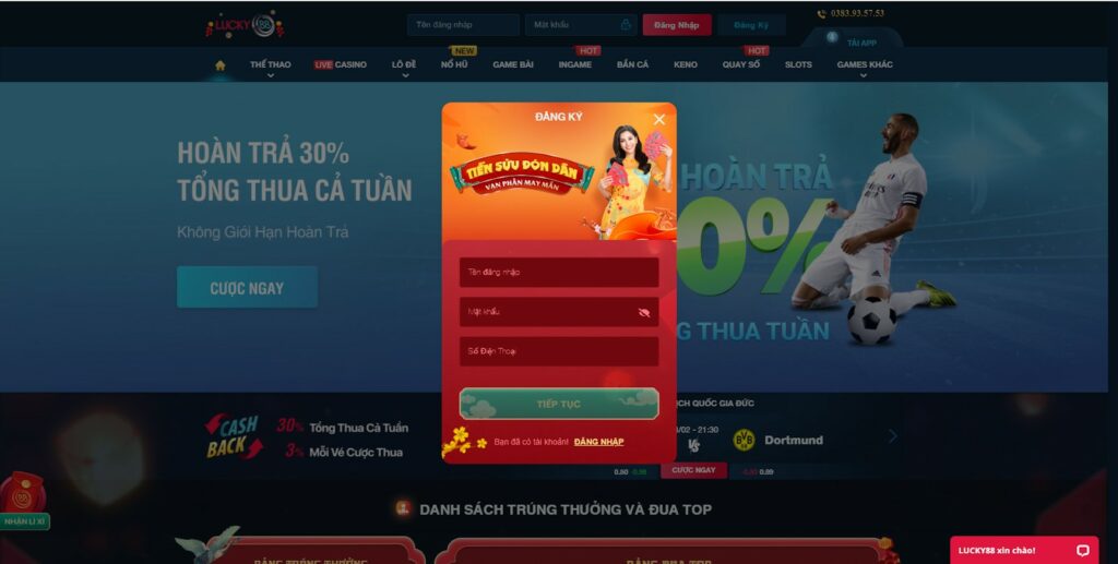 Đăng ký Lucky88 ở điện thoại thông minh như thế nào?